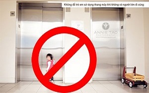 Kỹ năng khi sử dụng Thang Máy cho trẻ.